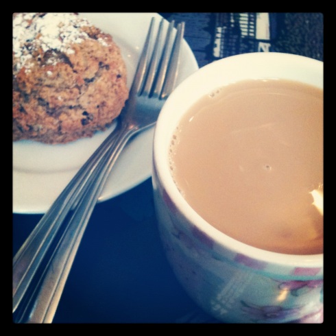Coffee and Scone